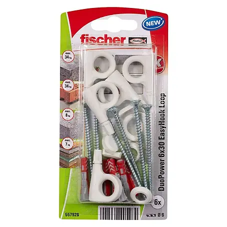 Fischer Duopower Hembrilla cerrada EasyHook
