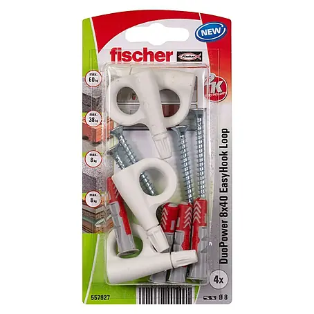 Fischer Duopower Hembrilla cerrada EasyHook