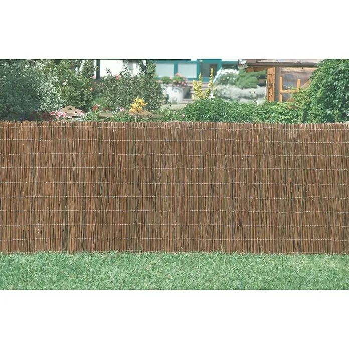 Windhager Sichtschutzmatte Country - L x H: 3 x 1,5 m, Natur, Farn