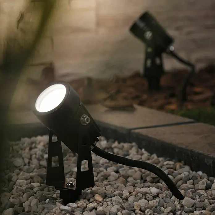 Paulmann Plug & Shine LED-Gartenspot - Erdspieß, Höhe: 26 cm - Bildausschnitt