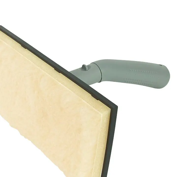Brocha plana para barniz  Madera Hilo Largo - An x Al: 22,5 x 8,5 cm, Beige - Primer plano