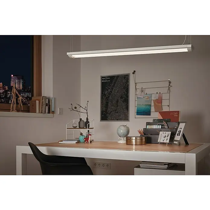 Ledvance LED-Deckenleuchte Office Line - L x B x H: 59,5 x 13,4 x 4,6 cm - Stimmungsaufnahme
