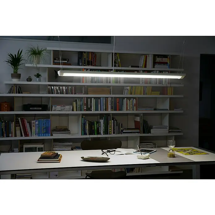 Ledvance LED-Deckenleuchte Office Line - L x B x H: 119,5 x 13,4 x 4,6 cm, Kaltweiß - Stimmungsaufnahme