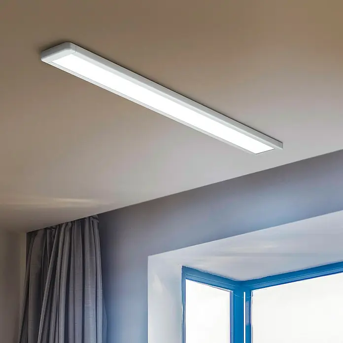Ledvance LED-Deckenleuchte Office Line - L x B x H: 119,5 x 13,4 x 4,6 cm, Kaltweiß - Bildausschnitt