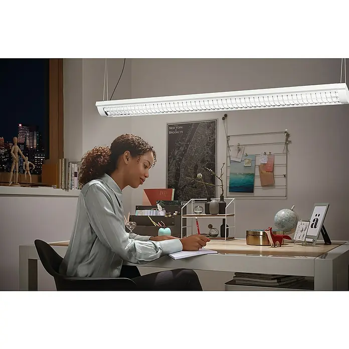 Ledvance LED-Deckenleuchte Office Line - L x B x H: 59,6 mm x 13,4 cm x 4,6 mm, Kaltweiß - Anwendungsbeispiel