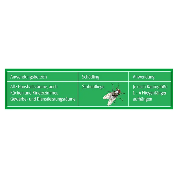 Nexa Lotte Fliegenfänger - 4 Stk. - Rückansicht