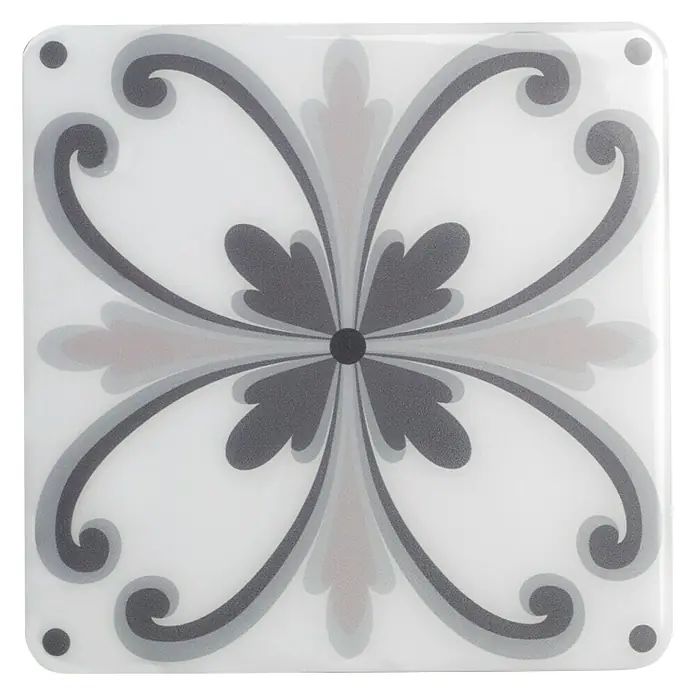Vinilo para azulejos 3D Azulejo - 15 x 15 cm, 4 piezas, Rosado - Vista superior