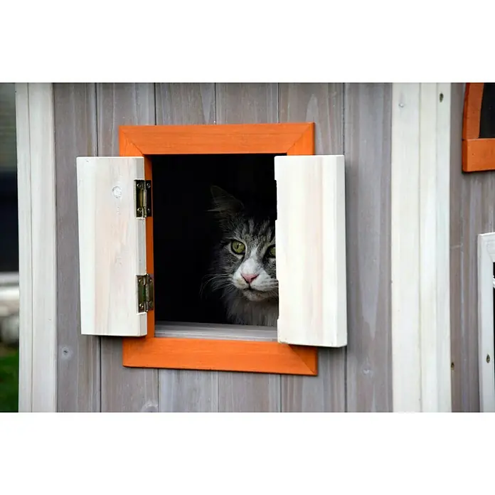 Dobar Katzenhaus Fancy Cat - 58 x 55 x 109 cm - Detailaufnahme