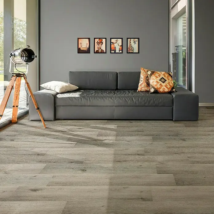 Aqua-Step Vinylvloer SPC Cambridge - 122 cm x 22,8 cm x 4 mm, Vinyl, Cambridge Lichtbruin - Sfeeropname