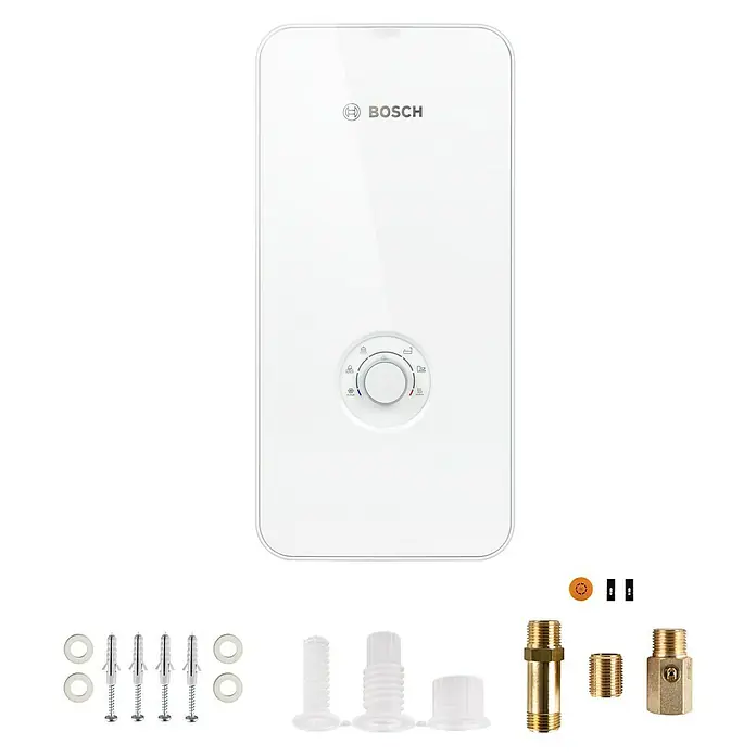 Bosch Durchlauferhitzer DNA Tronic Comfort Plus - 21/24/27 kW, 11,6/13/14,6 l/min bei 38 °C, Elektronisch - Vorderansicht