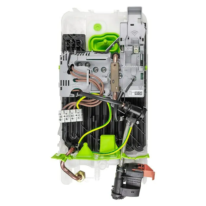 Bosch Durchlauferhitzer DNA Tronic Comfort AquaStop - 15/18/21 kW, 8,1/9,8/11,6 l/min bei 38 °C, Elektronisch - Rückansicht