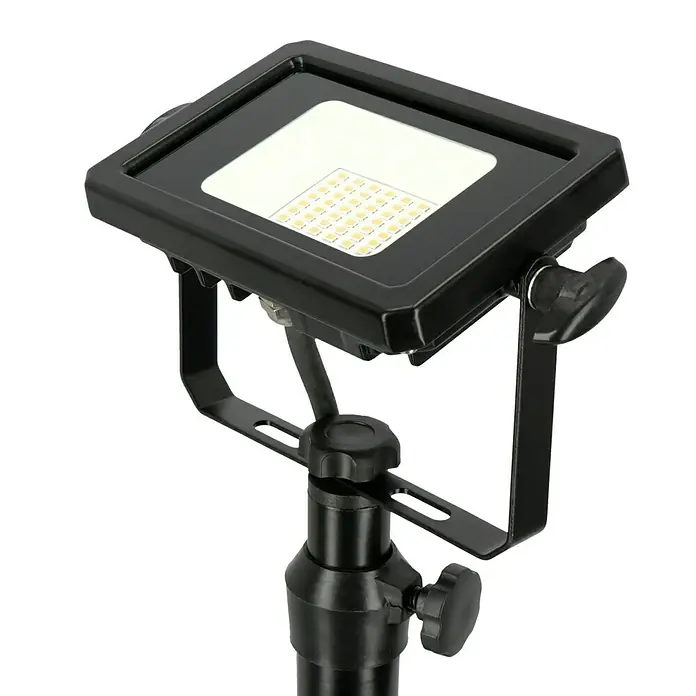 Profi Depot LED reflektor - 10 W, D x Š x V: 53,5 x 62 x 135,6 cm, Neutralno bijelo - Detaljan prikaz