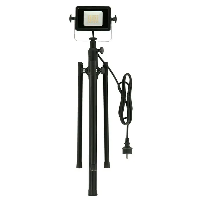 Profi Depot LED reflektor - 10 W, D x Š x V: 53,5 x 62 x 135,6 cm, Neutralno bijelo - Pogled sprijeda