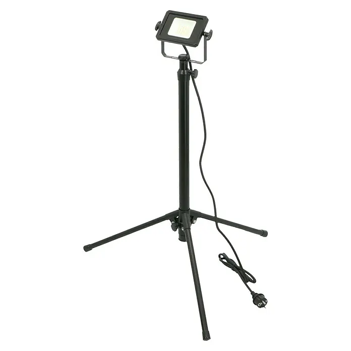 Profi Depot LED reflektor - 10 W, D x Š x V: 53,5 x 62 x 135,6 cm, Neutralno bijelo - Dijagonalni pogled