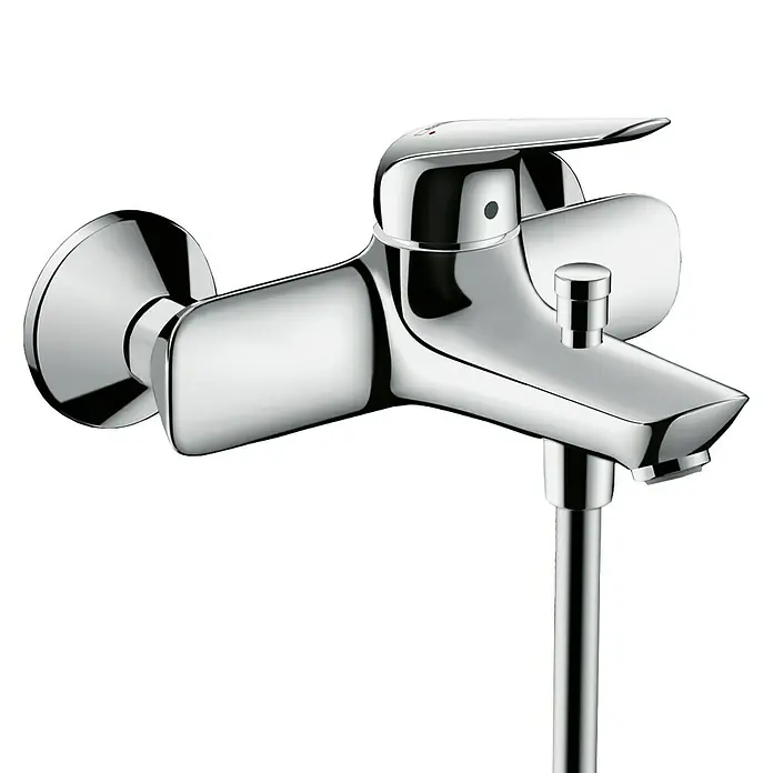 Hansgrohe Badewannenarmatur Novus - Chrom, Glänzend