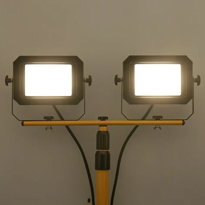 Profi Depot LED-Strahler - L x B x H: 68 x 75 x 190 cm, Neutralweiß, 60 W - Anwendungsbeispiel