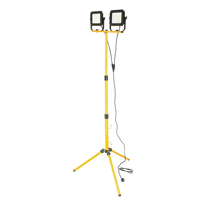 Profi Depot LED-Strahler - L x B x H: 68 x 75 x 190 cm, Neutralweiß, 60 W - Diagonale Ansicht
