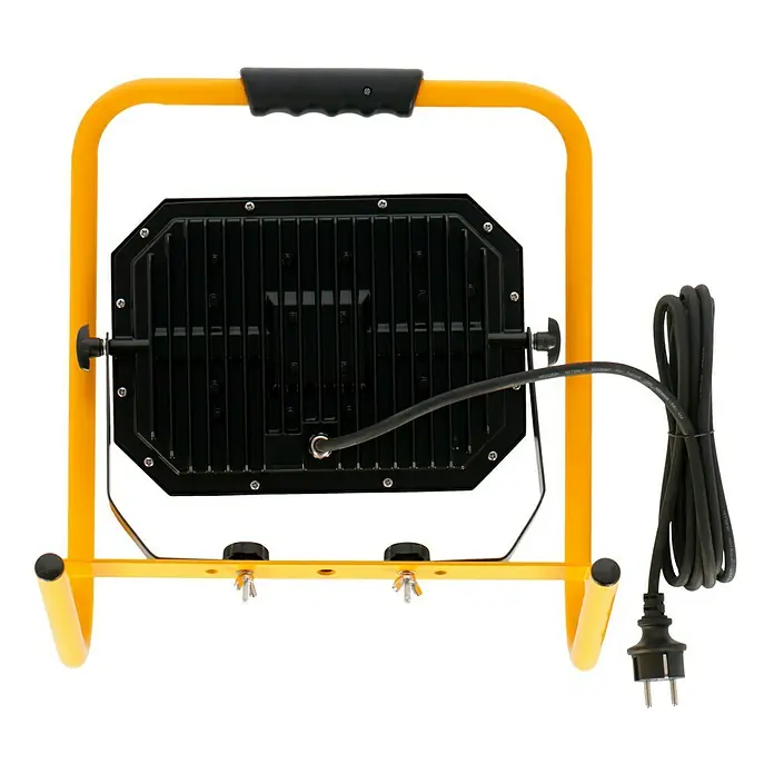 Profi Depot LED-Strahler - Netzbetrieben, Gelb/Schwarz, Neutralweiß, 50 W - Rückansicht