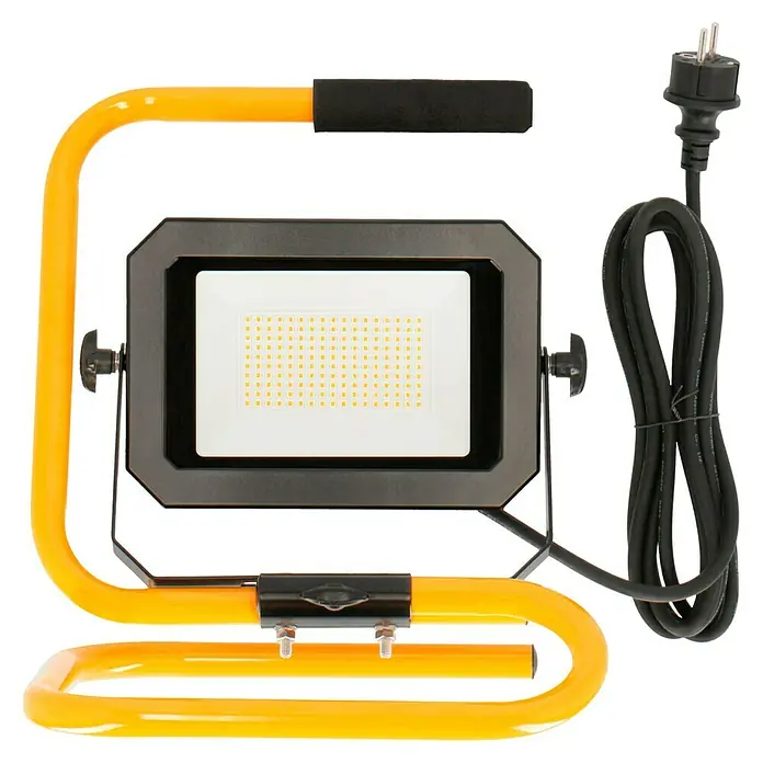 Profi Depot LED-Strahler - Netzbetrieben, Gelb/Schwarz, Neutralweiß, 30 W - Vorderansicht