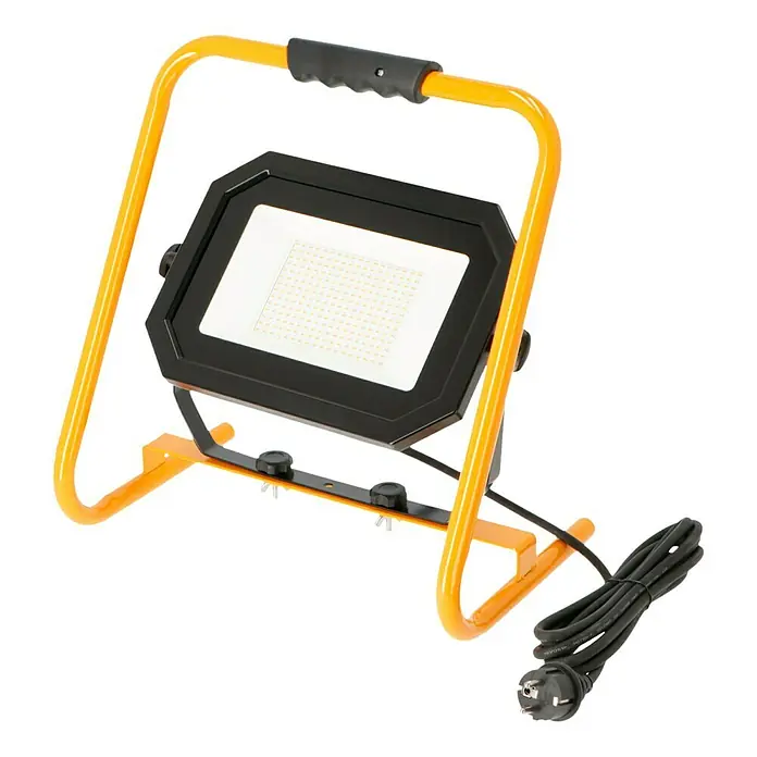 Profi Depot LED-Strahler - Netzbetrieben, Gelb/Schwarz, Neutralweiß, 50 W - Diagonale Ansicht