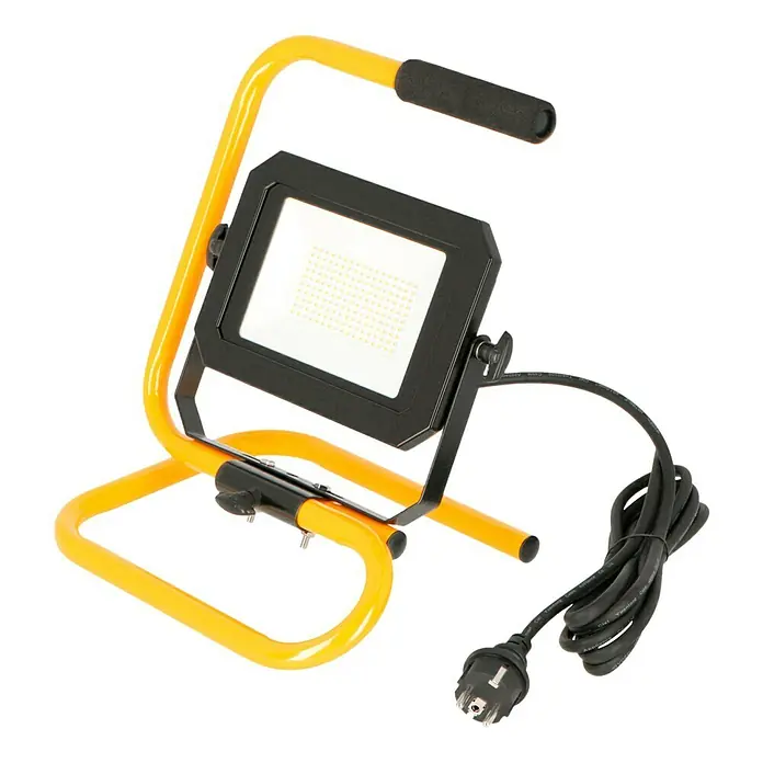 Profi Depot LED-Strahler - Netzbetrieben, Gelb/Schwarz, Neutralweiß, 30 W - Diagonale Ansicht