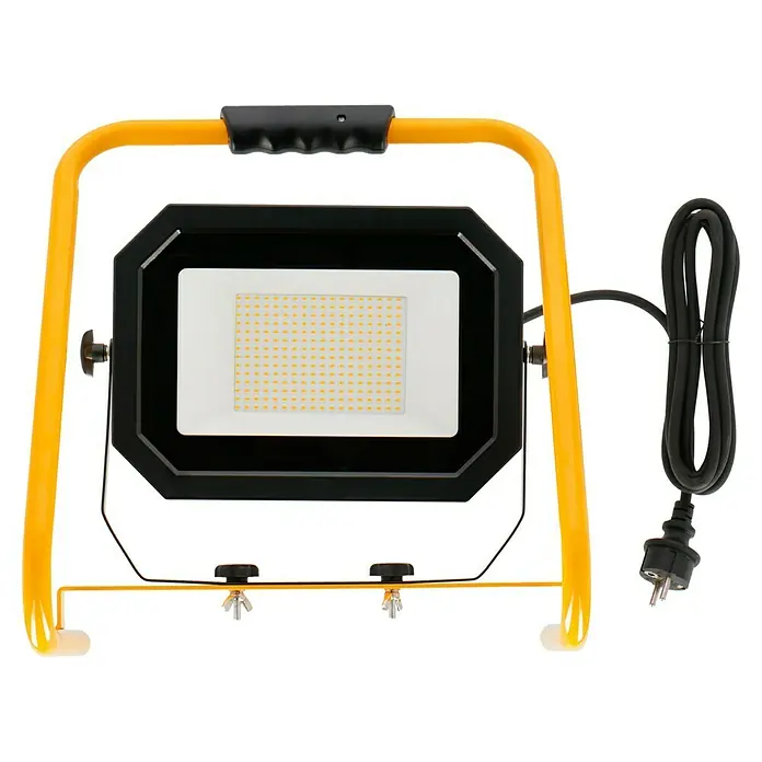 Profi Depot LED-Strahler - Netzbetrieben, Gelb/Schwarz, Neutralweiß, 50 W - Vorderansicht
