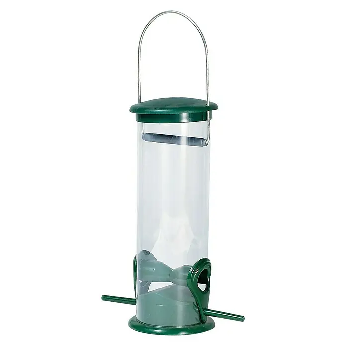 CJ Wildlife Futterspender - 84 x 84 x 220 mm, Kunststoff - Vorderansicht