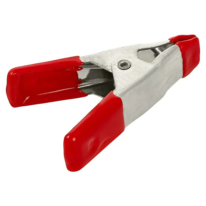 Alpha Tools Leimzwingen-Set - 4 -tlg., Spannweite: 20 mm, Kunststoff überzogen - Diagonale Ansicht