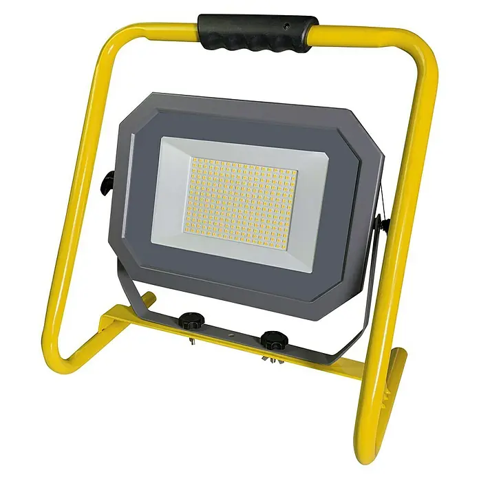 Profi Depot LED-Strahler - Netzbetrieben, Gelb/Schwarz, Neutralweiß, 50 W - Diagonale Ansicht