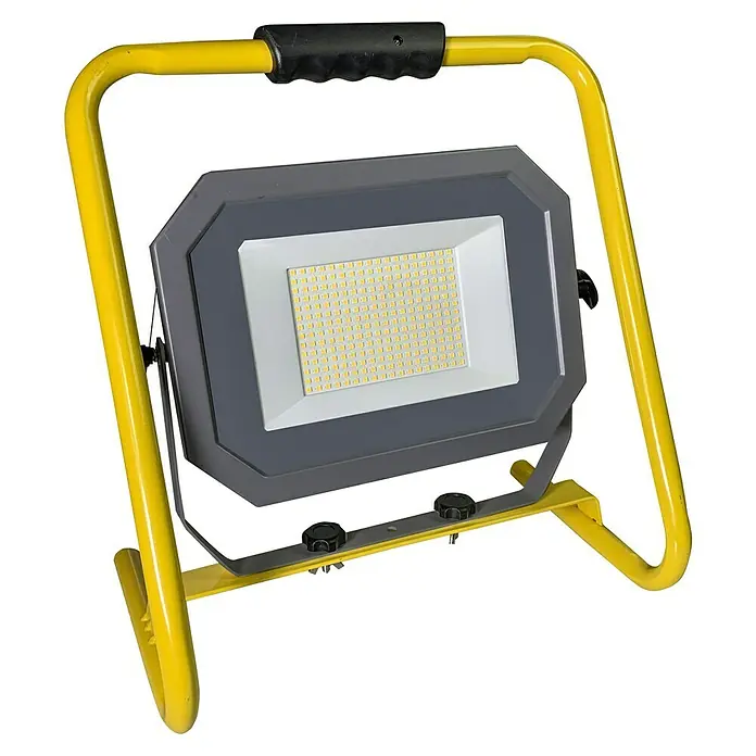 Profi Depot LED-Strahler - Netzbetrieben, Gelb/Schwarz, Neutralweiß, 50 W - Diagonale Ansicht