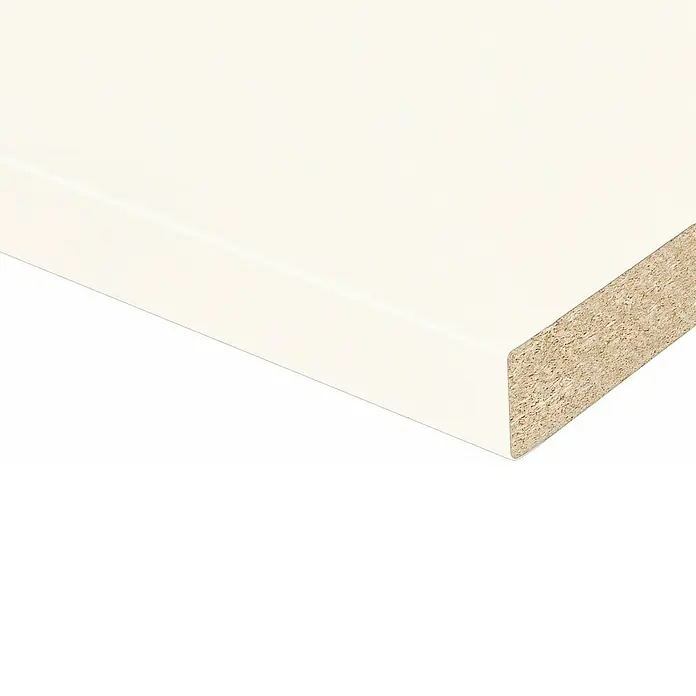 Mehrzweckplatte PE - Weiß, L x B x S: 260 cm x 60 cm x 28 mm - Detailaufnahme