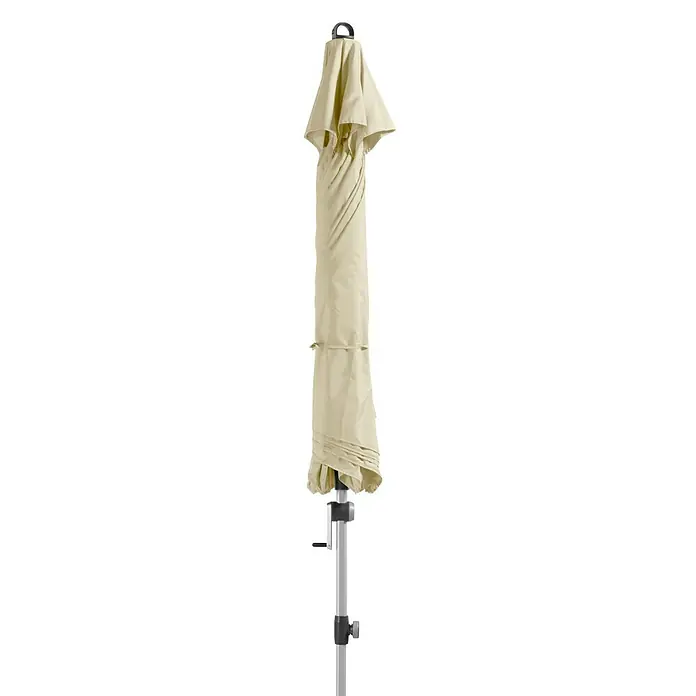 Doppler Expert Kurbelschirm Auto Tilt - Natur, Durchmesser: 280 cm - Vorderansicht