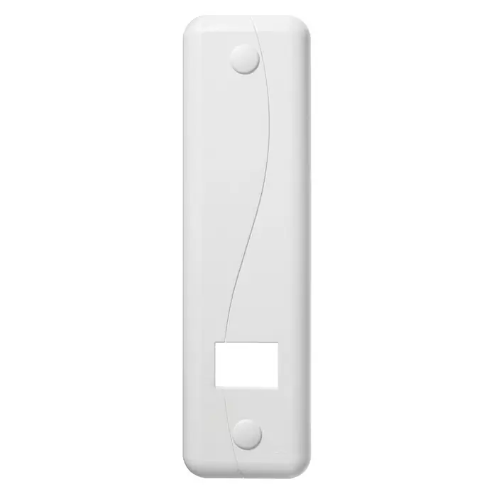 Schellenberg Abdeckplatte Softline - 234 x 64 x 9 mm, Lochabstand: 185 mm, Weiß - Vorderansicht