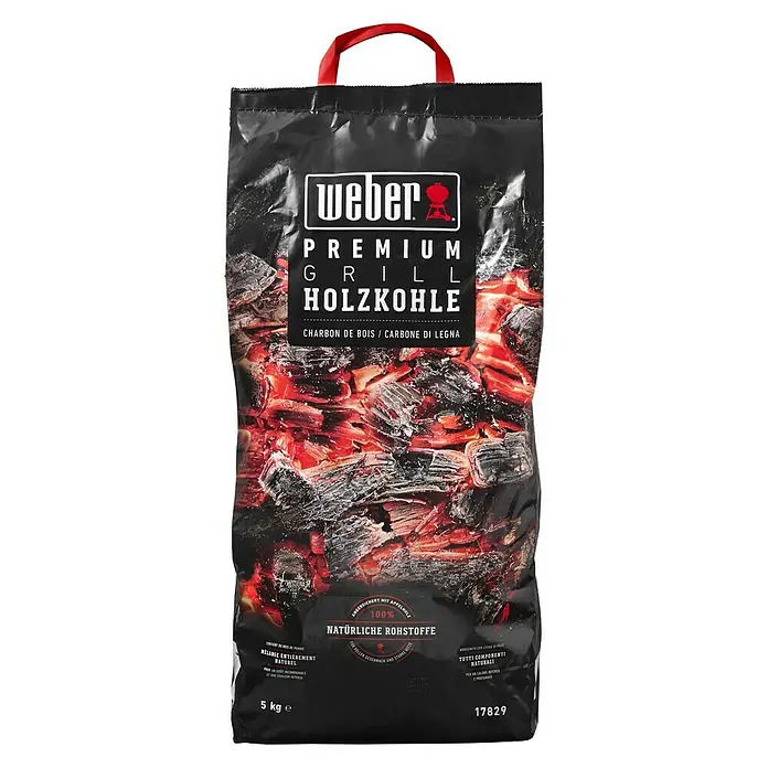 Weber Grill-Holzkohle - 5 kg - Vorderansicht