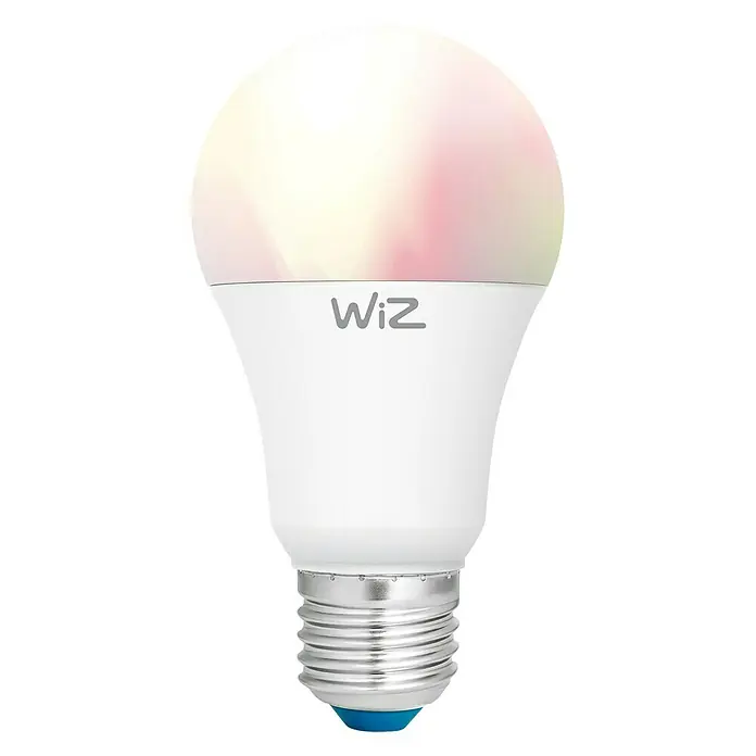 WiZ LED-Leuchtmittel - E27, 9 W, A60, 810 lm, RGBW - Vorderansicht