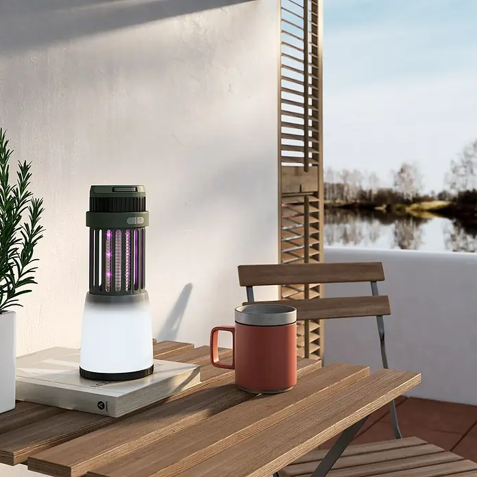Coati Farolillo antimosquitos y luz portátil - 5 W, 40 m², Protección contra: Mosquitos - Foto ambiente