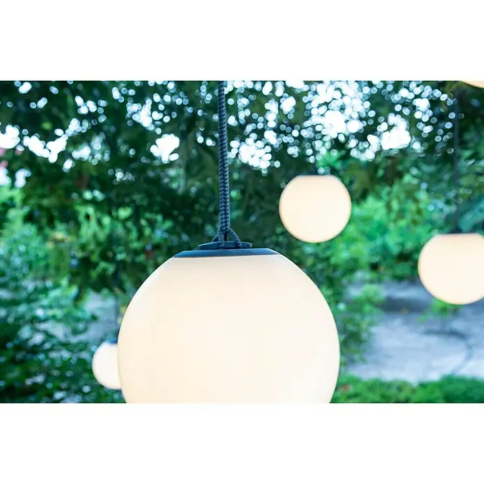 New Garden Lámpara colgante LED redonda Norai - 6 luces, 5 W, RGB, Altura: 24 cm