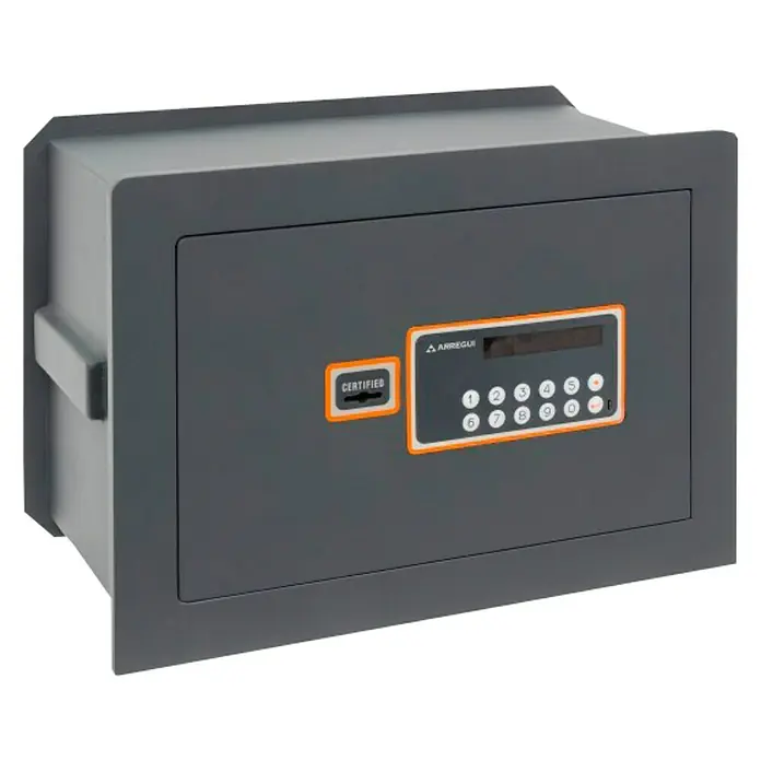 Arregui Caja fuerte empotrable Plus C - L x An x Al: 42 x 30 x 32 cm, Tipo de cerradura: Cerradura de combinación electrónica