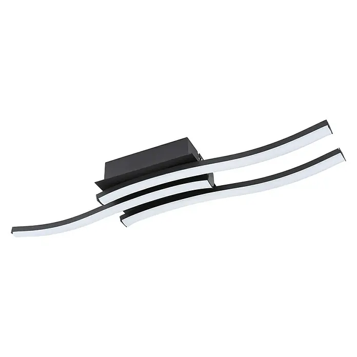 Globo LED-Deckenleuchte KASIMIR - 18 W, L x B x H: 54 x 160 x 66 cm - Diagonale Ansicht