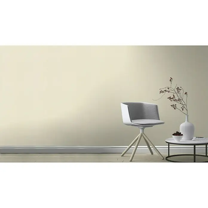 Rasch Vliestapete - Beige, Uni, 10,05 x 0,53 m - Stimmungsaufnahme
