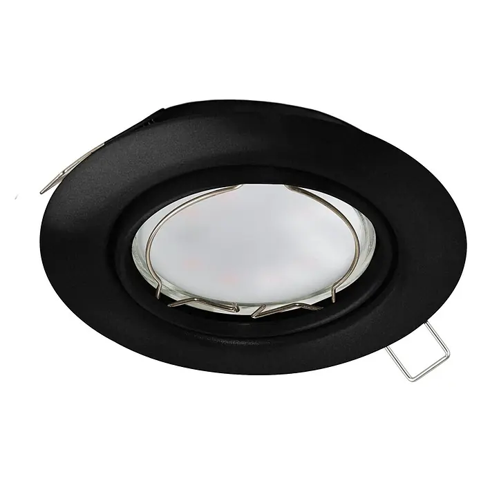 Eglo LED-Einbauspot PENETO - Warmweiß, Durchmesser: 8,7 cm, 1 Stk. - Diagonale Ansicht