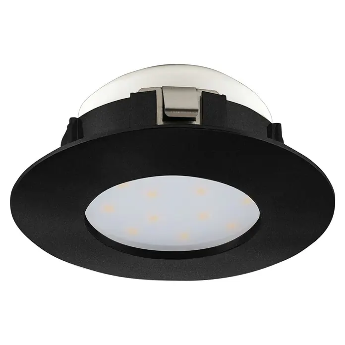 Eglo LED-Einbauspot PINEDA - Warmweiß, Durchmesser: 7,8 cm, 1 Stk. - Diagonale Ansicht