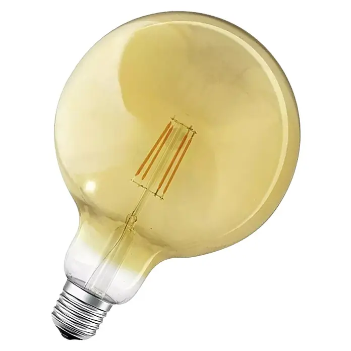 Ledvance Smart+ WiFi Bombilla LED inteligente Vintage Globo Gold - E27, 6 W, 680 lm - Vista frontal