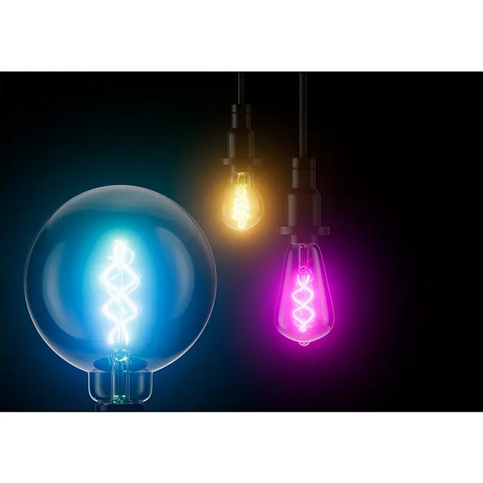 Ledvance Smart+ WiFi Bombilla LED inteligente Edison - E27, 30 W, 300 lm - Producto en uso