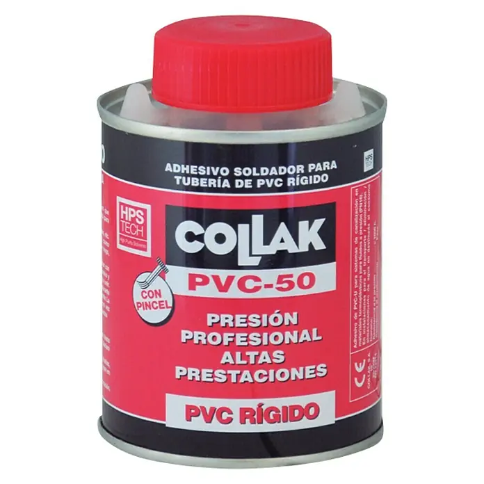 Collak Adhesivo PVC 50 - 250 ml - Vista frontal