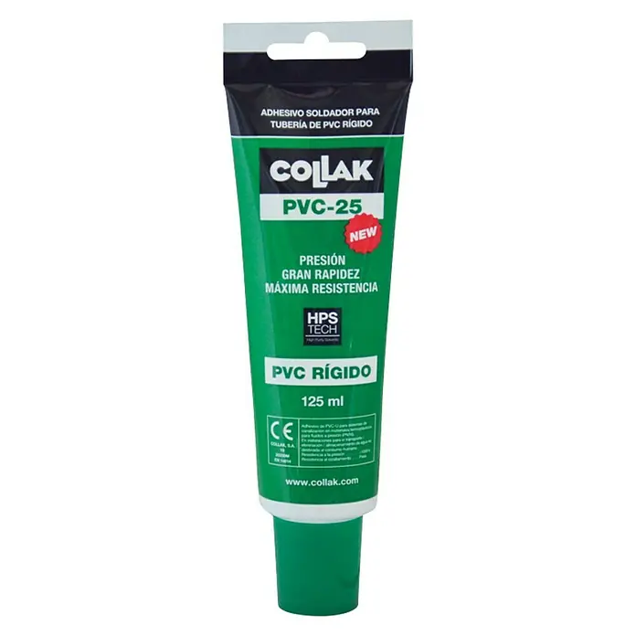 Collak Adhesivo PVC 25 NEW - 125 ml - Vista frontal