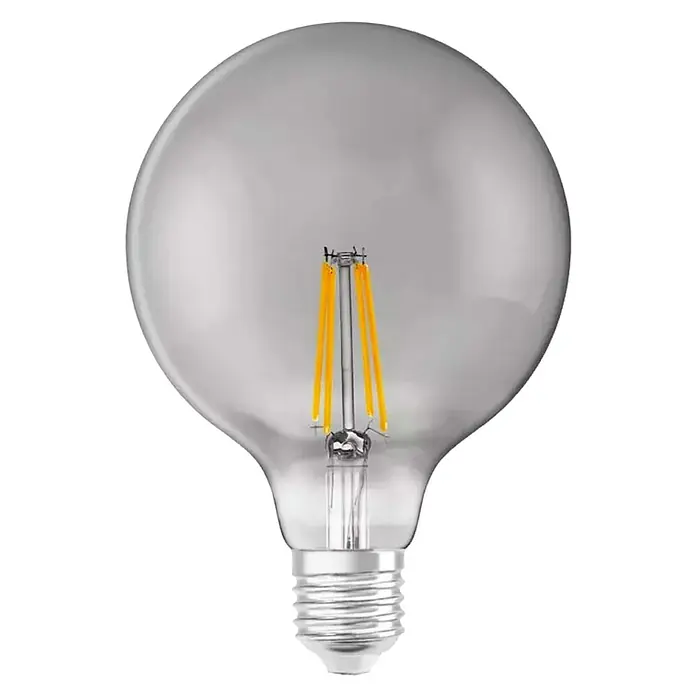 Ledvance Smart+ WiFi Bombilla LED inteligente Vintage Globo Smoke - E27, 6 W, 540 lm - Vista frontal