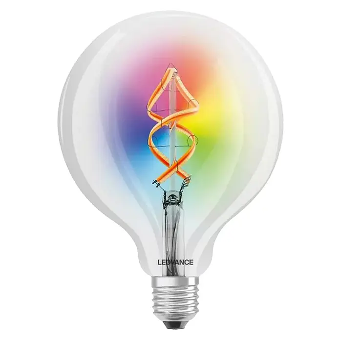 Ledvance Smart+ WiFi Bombilla LED inteligente Vintage Globo - E27, 30 W, 300 lm - Vista frontal
