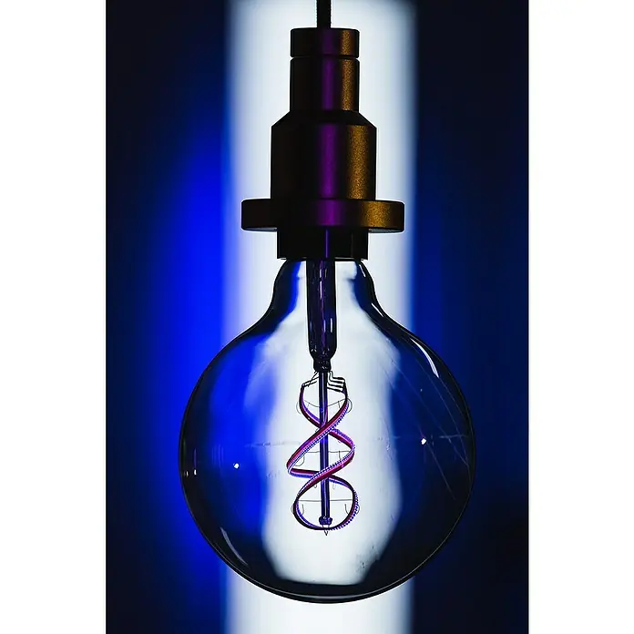Ledvance Smart+ WiFi Bombilla LED inteligente Vintage Globo - E27, 30 W, 300 lm - Primer plano