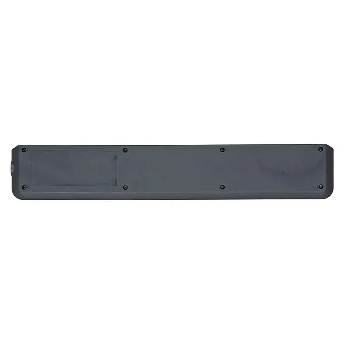 Brennenstuhl Secure-Tec Steckdosenleiste - Anzahl Steckdosen Schuko: 6 Stk., Anthrazit, 2 m, 3.500 W - Vorderansicht